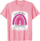 I Wear Pink for Myself Breast Cancer Rainbow Bleached