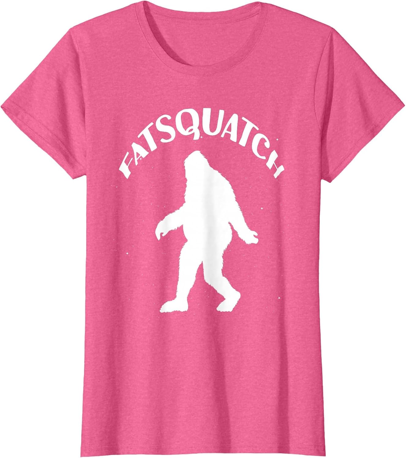 Funny Fatsquatch Sasquafch Fat Squatch Bigfoot Silhouette