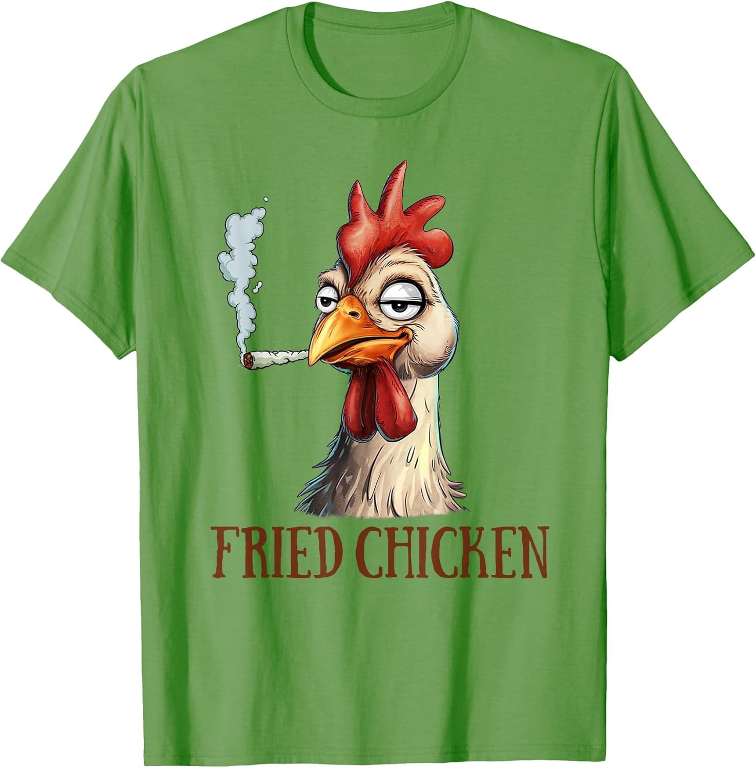 Cannabis Weed Lover 420 Chicken Smoking Stoned Fried Chicken