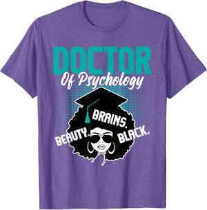 Doctor of Psychology - Beauty Brains Black Psychologist Grad