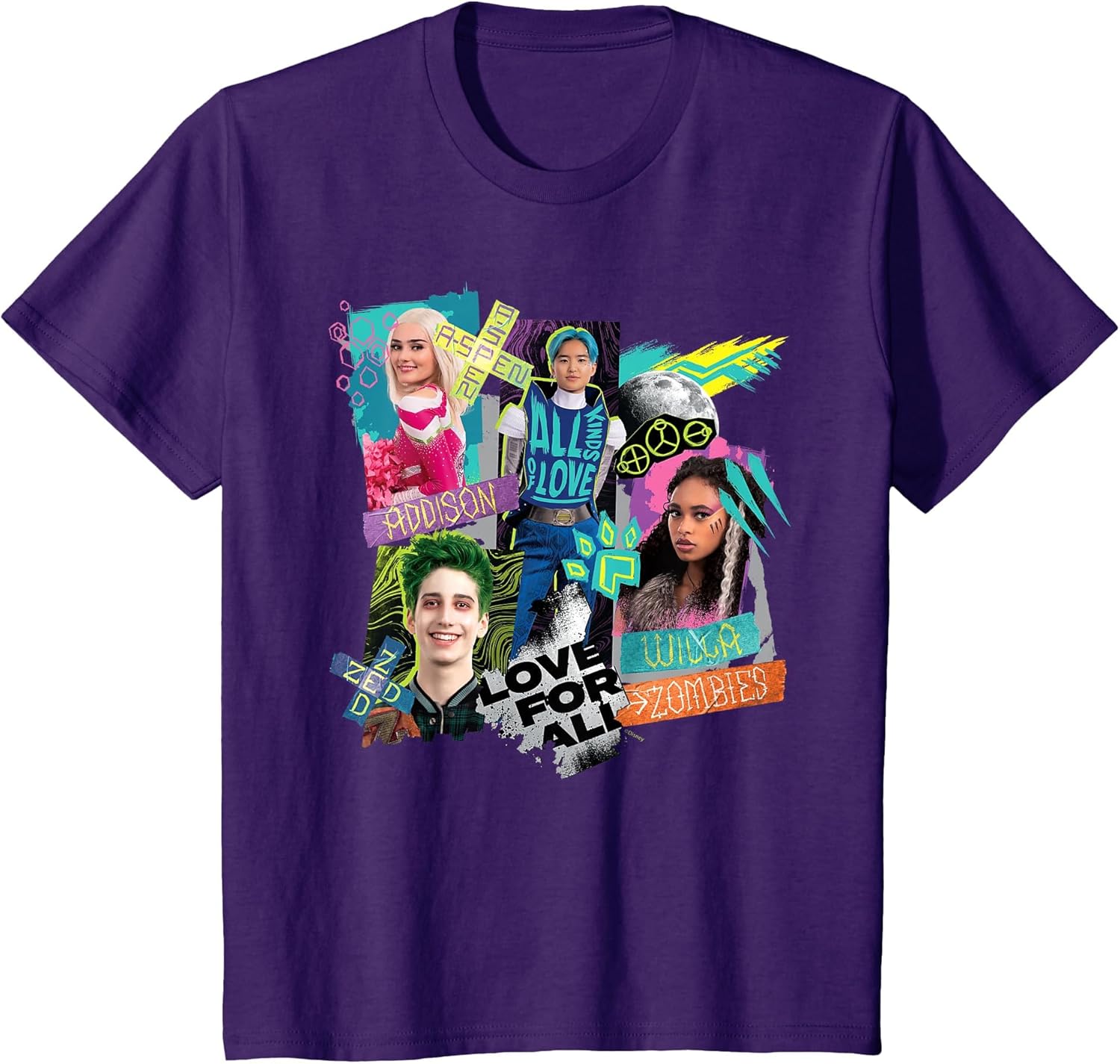 Kids Disney Channel Zombies 3 Love for All, All Kinds of Love