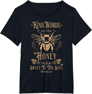Kind Words are Like Honey Bible Verse Christian Prayer