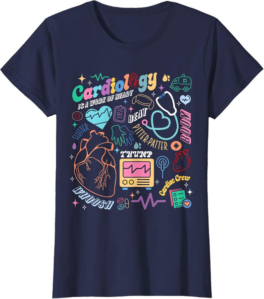 CVICU Cardiac Nurse Retro Anatomy Cardiology Human Heart RN