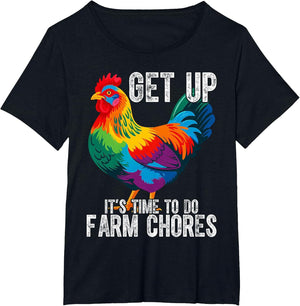 Get up Its Time to Do Farm Chores
