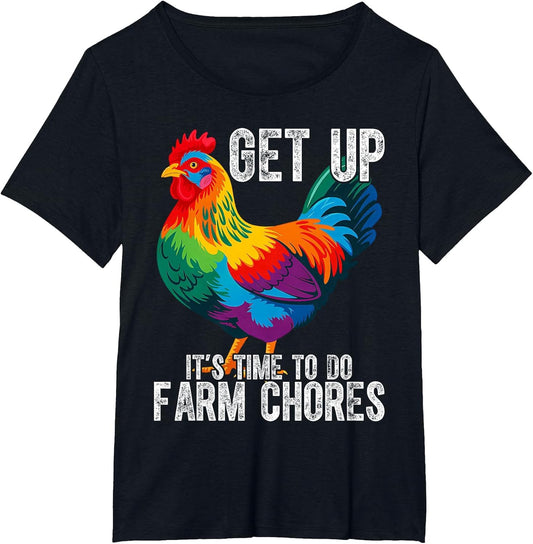 Get up Its Time to Do Farm Chores