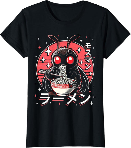 Kawaii Mothman Ramen Japanese Noodles Aesthetic Otaku Lover