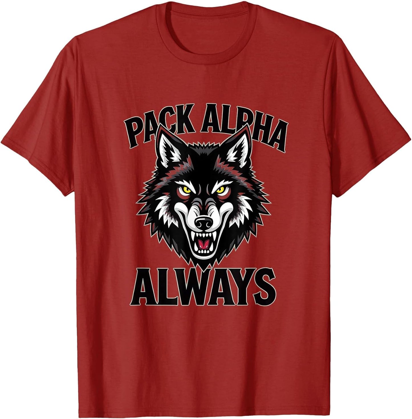Pack Alpha Always Alpha Wolf Design