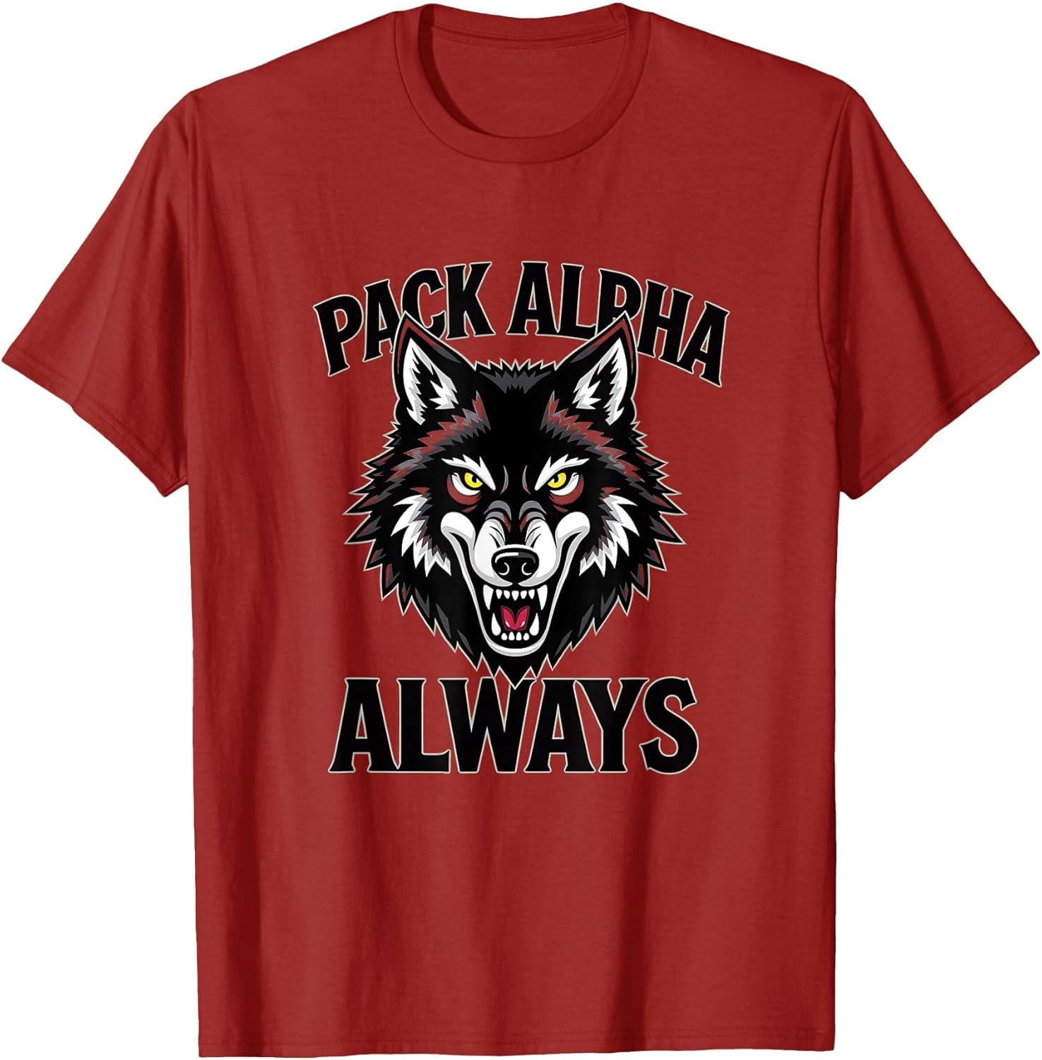 Pack Alpha Always Alpha Wolf Design