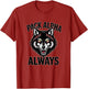 Pack Alpha Always Alpha Wolf Design