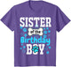 Sister of The Birthday Boy Dog Paw Pet Matching Family Party