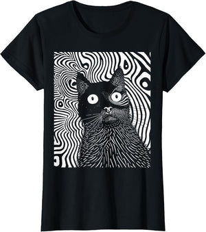Trippy Cat | Pastel Goth Gothic Grunge Alt Punk Weirdcore