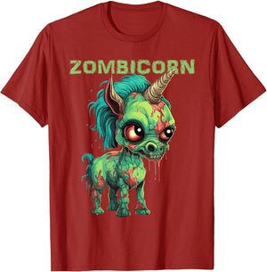 Funny Zombie Unicorn Halloween Zombicorn Creature
