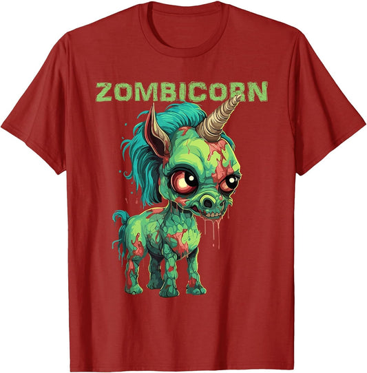 Funny Zombie Unicorn Halloween Zombicorn Creature