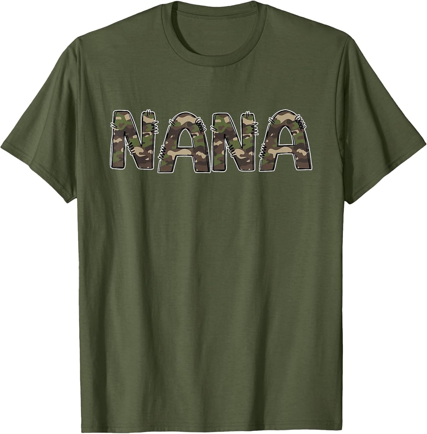 Camouflage Hunter Grandma Nana Hunting