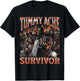 Tummy Ache Survivor Funny Hard Skeleton Meme Bootleg Graphic