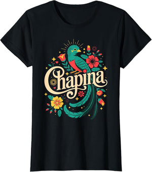 Chapina Guatemalan Pride Design with Quetzal Bird