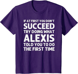 Alexis Name Personalized Birthday Funny Christmas Joke