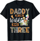 Daddy of The Wild and Three 3Rd Birthday Boy Safari Truck