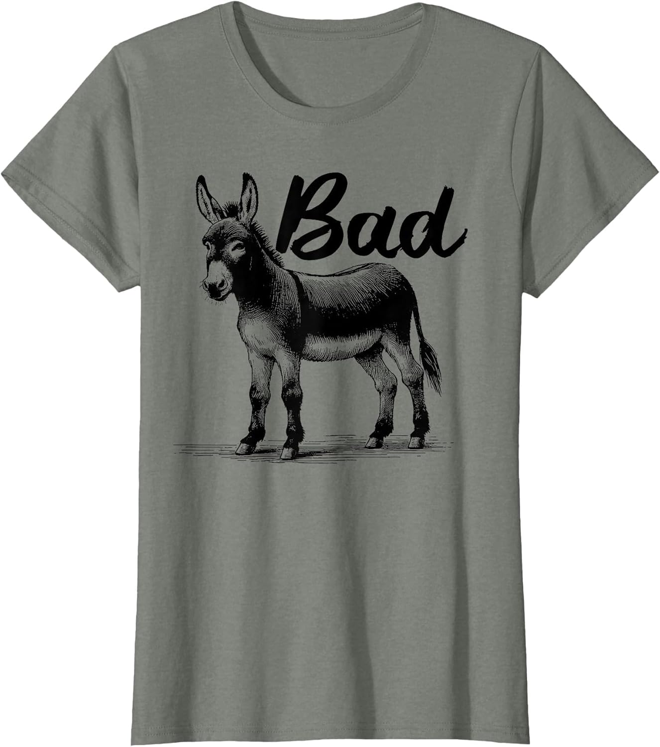 Funny Bad Ass Donkey Shirt Badass Donkey Retro Donkeys Meme