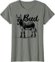 Funny Bad Ass Donkey Shirt Badass Donkey Retro Donkeys Meme