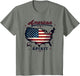 USA Flag Patriotic United States Map