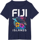 Fiji Islands Sea Turtle Flowers Scuba Diving Surfer Souvenir