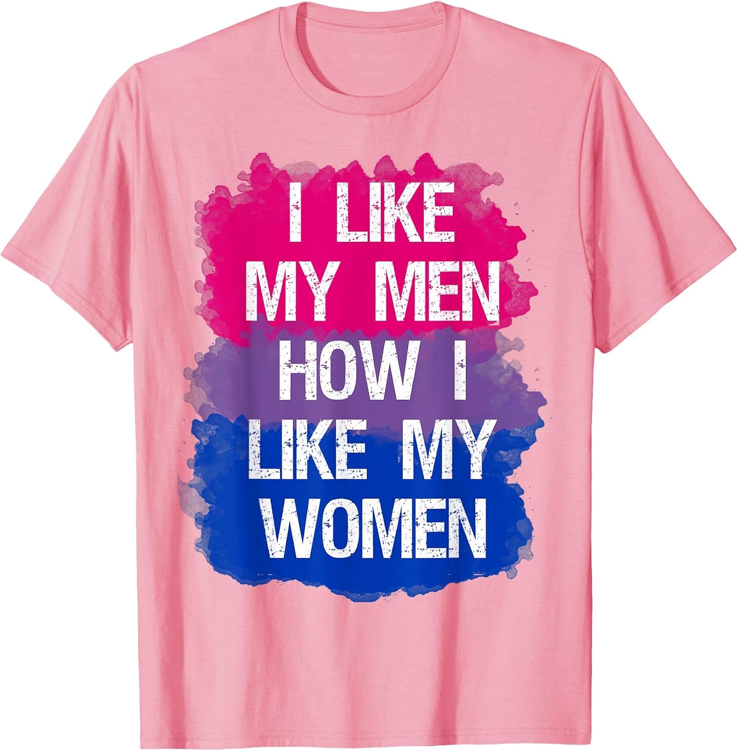 I Like My Men How I Like My Women Bisexual Pride Flag