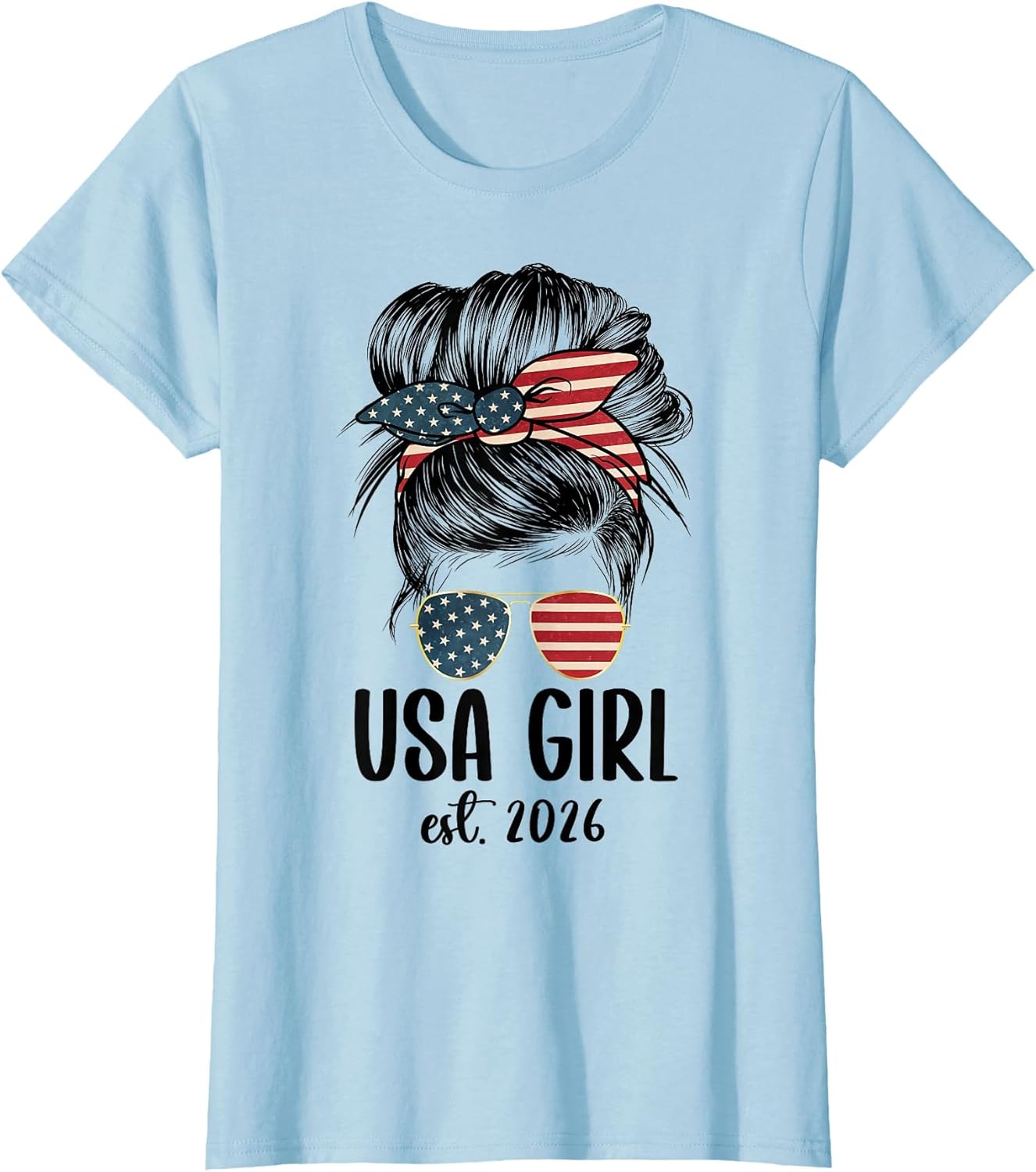 New American Woman Proud USA Girl 2026 Citizenship