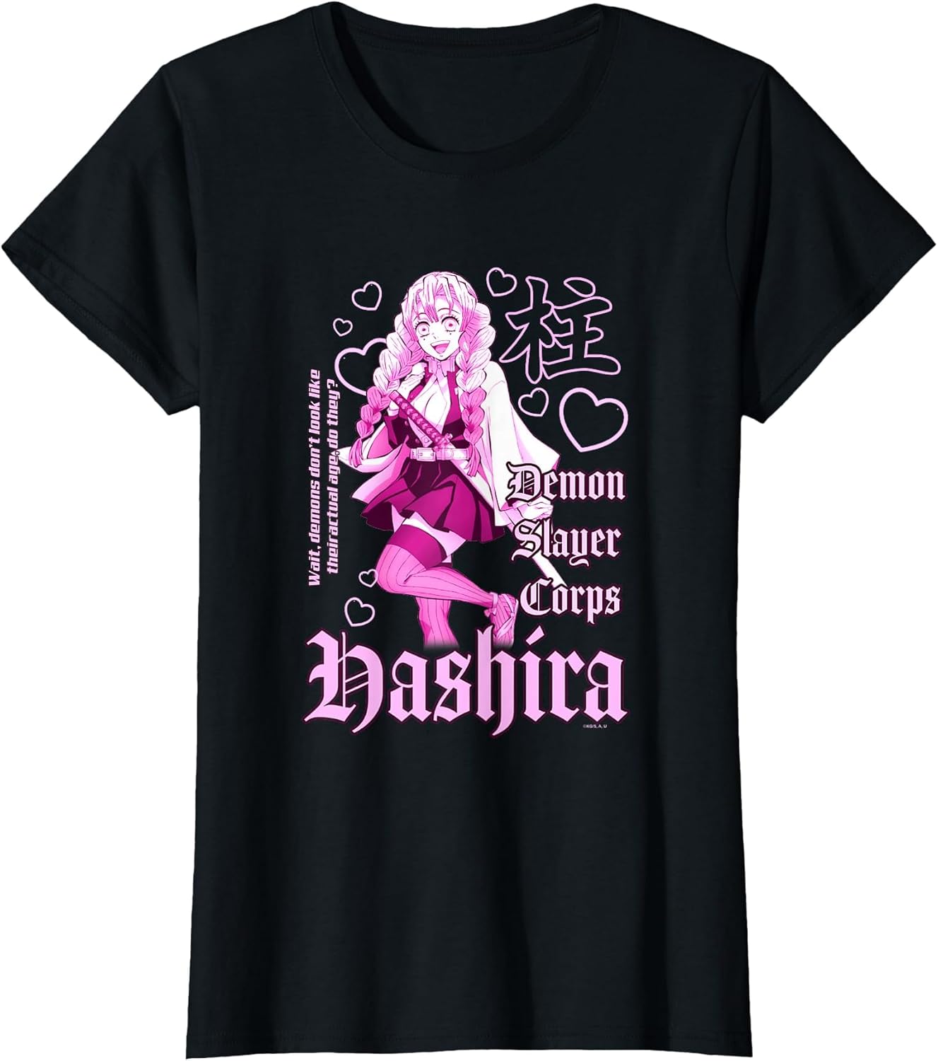 Demon Slayer: Kimetsu no Yaiba Mitsuri Kanroji Pink Gothic