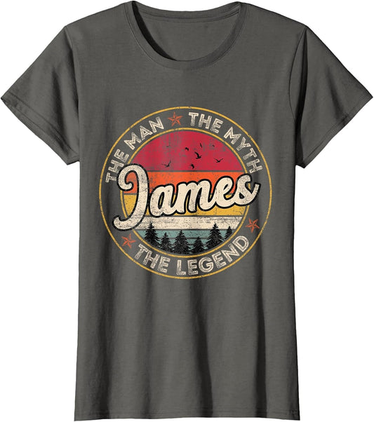 James The Man The Myth The Legend Personalized Name