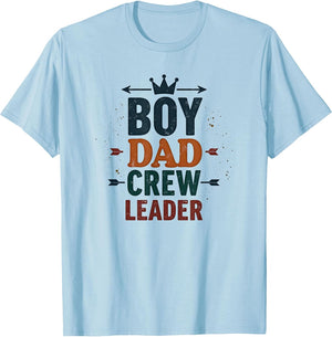 Boy Dad Crew Leader Father Design