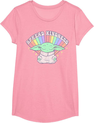 Star Wars The Mandalorian Grogu Spread Kindness Rainbow