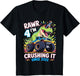 Kids 4th Birthday Monster Truck Dinosaur Since 2022 Rawr I'm 4
