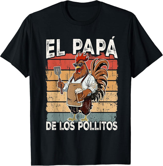 El Papa de lo pollitos Funny Spanish Dia del Padre