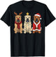 Retro Christmas Shar Pei Santa Reindeer Dog Lover