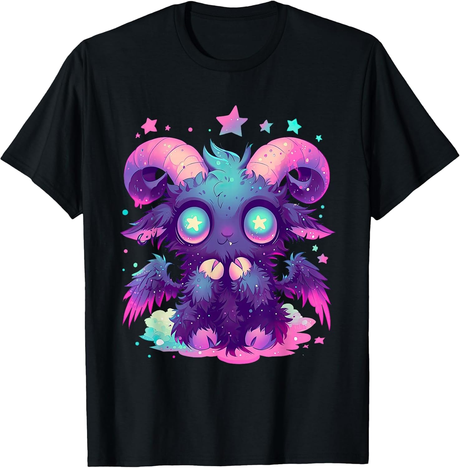 Kawaii Pastel Goth Creepy Cute Witchy Goat Baphomet