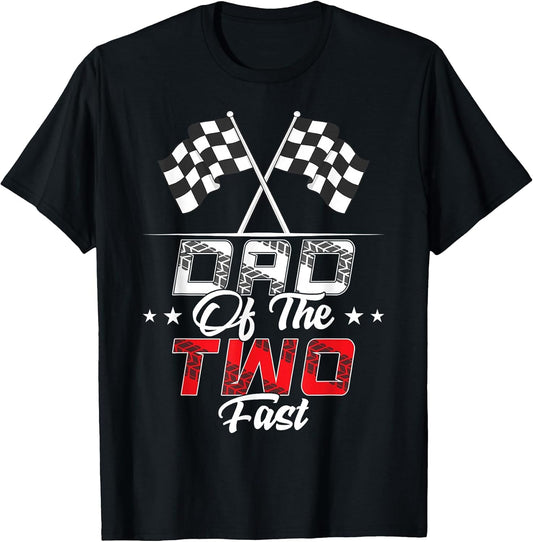 Dad of The Two Fast Second Birthday Racing Car Family