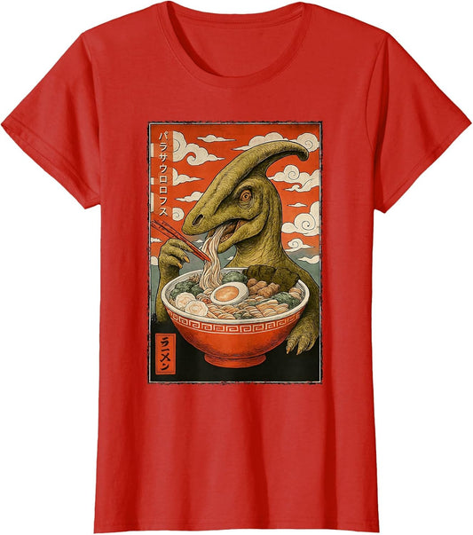 パラサウロロフス Parasaurolophus Dinosaur Ramen Japanese Noodles