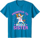 Kids Promoted to Middle Sister Unicorn Baby Announcement Toddler