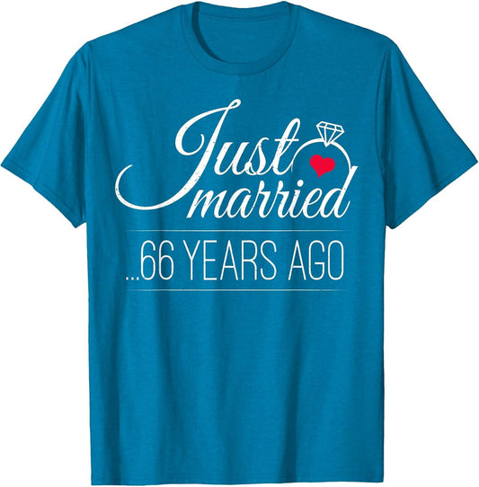 Just Married 66 Years Ago - 66th Wedding Anniversary