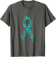 Teal Ribbon Ovarian Cancer Awareness