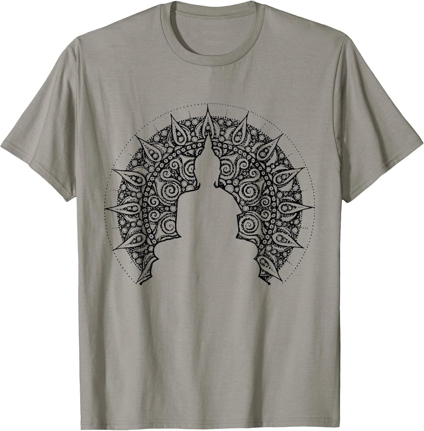 Buddha Mandala Spiritual Yogi Zen Buddhism Vintage Yogi