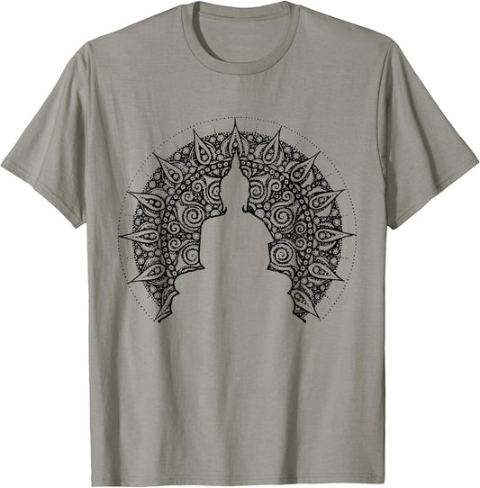 Buddha Mandala Spiritual Yogi Zen Buddhism Vintage Yogi