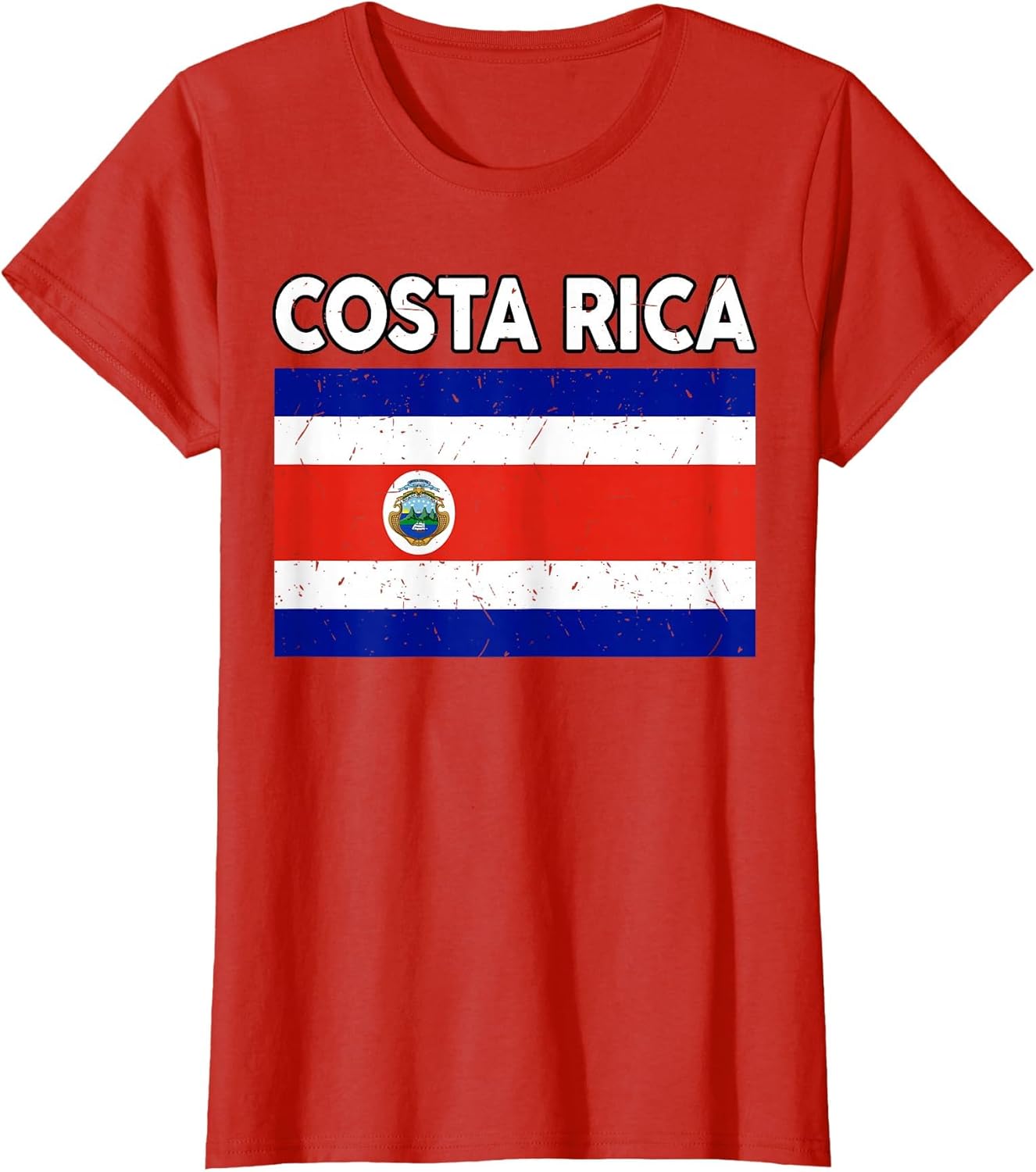 Costa Rican Flag Rica Hispanic Heritage Month Kids Men Women