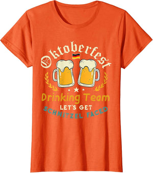 Oktoberfest Lets Get Schnitzel Funny German Beer Men Women