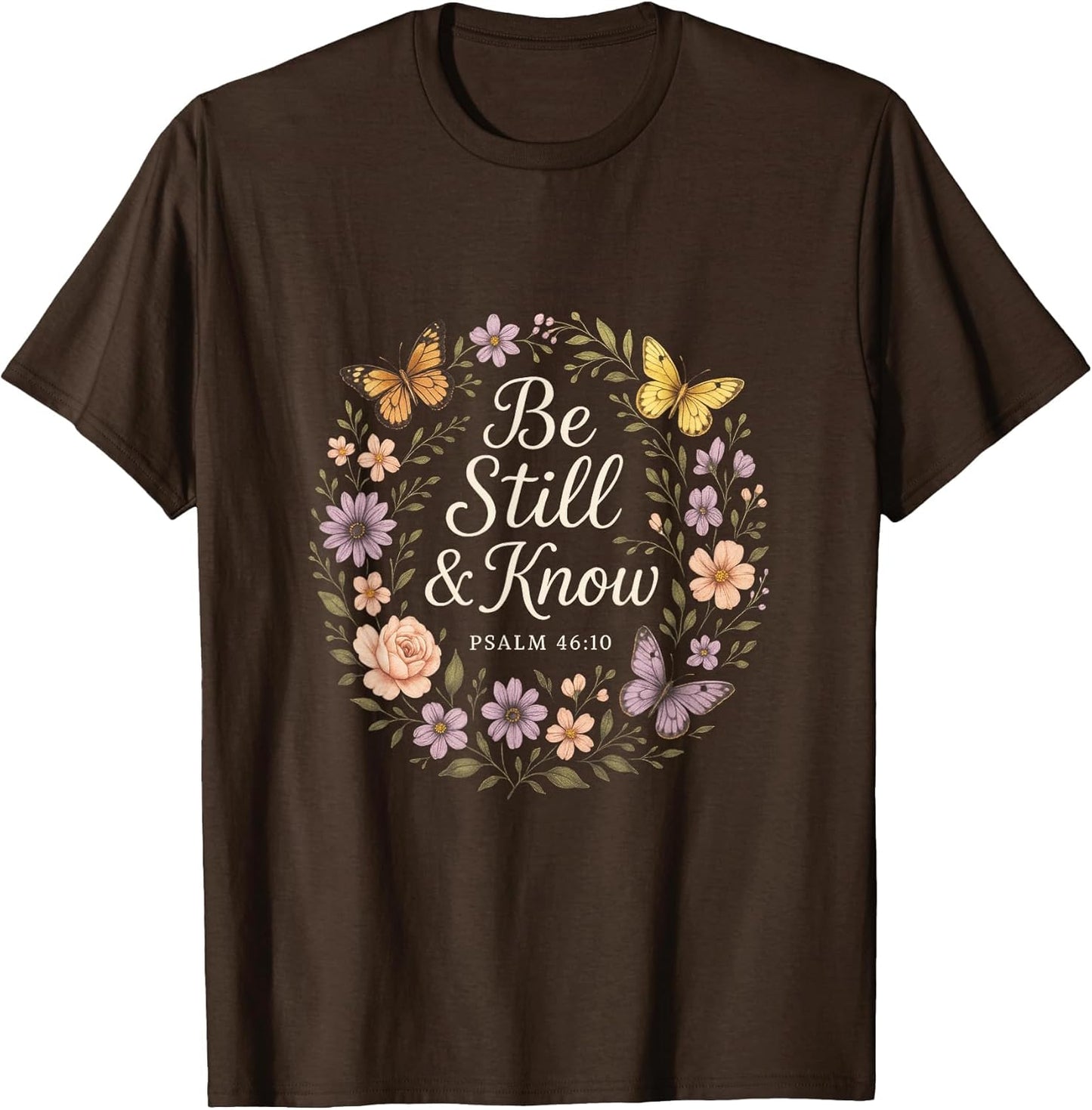 Be Still & Know - Christian Faith Bible Verse Art