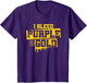 I Bleed Purple & Gold Game Day Group School Football Sports