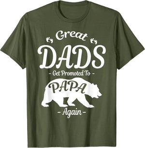 Great Dads Get Promoted to PAPA Again Bear