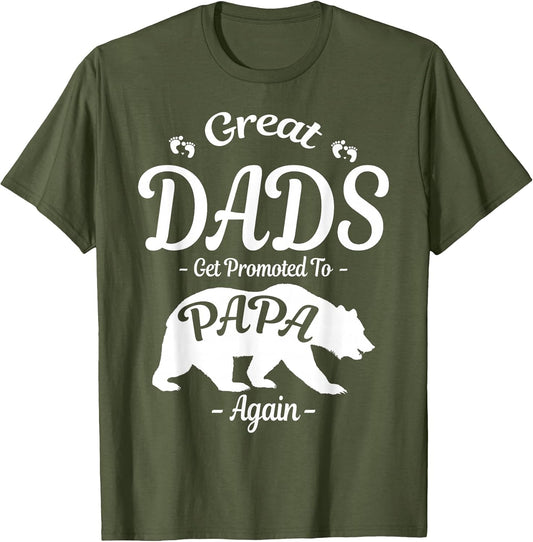 Great Dads Get Promoted to PAPA Again Bear