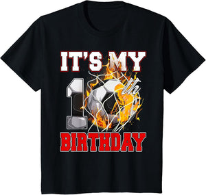 Funny It's My 10th Birthday 10 Years Old Soccer Ball Boys